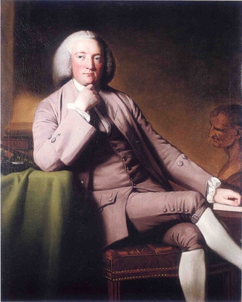 Romney portrait of James Ainslie