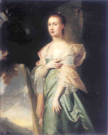 Romney portrait of Margaret Ainslie