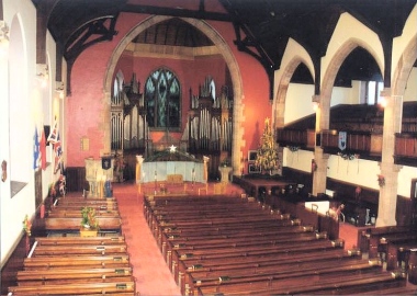general interior view of Kilbarchan West Church